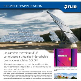 Note d'Application - Qualité panneaux photovoltaïque - FLIR