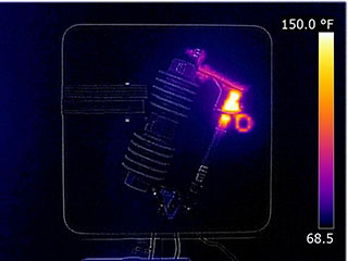 Résolution de la FLIR E5